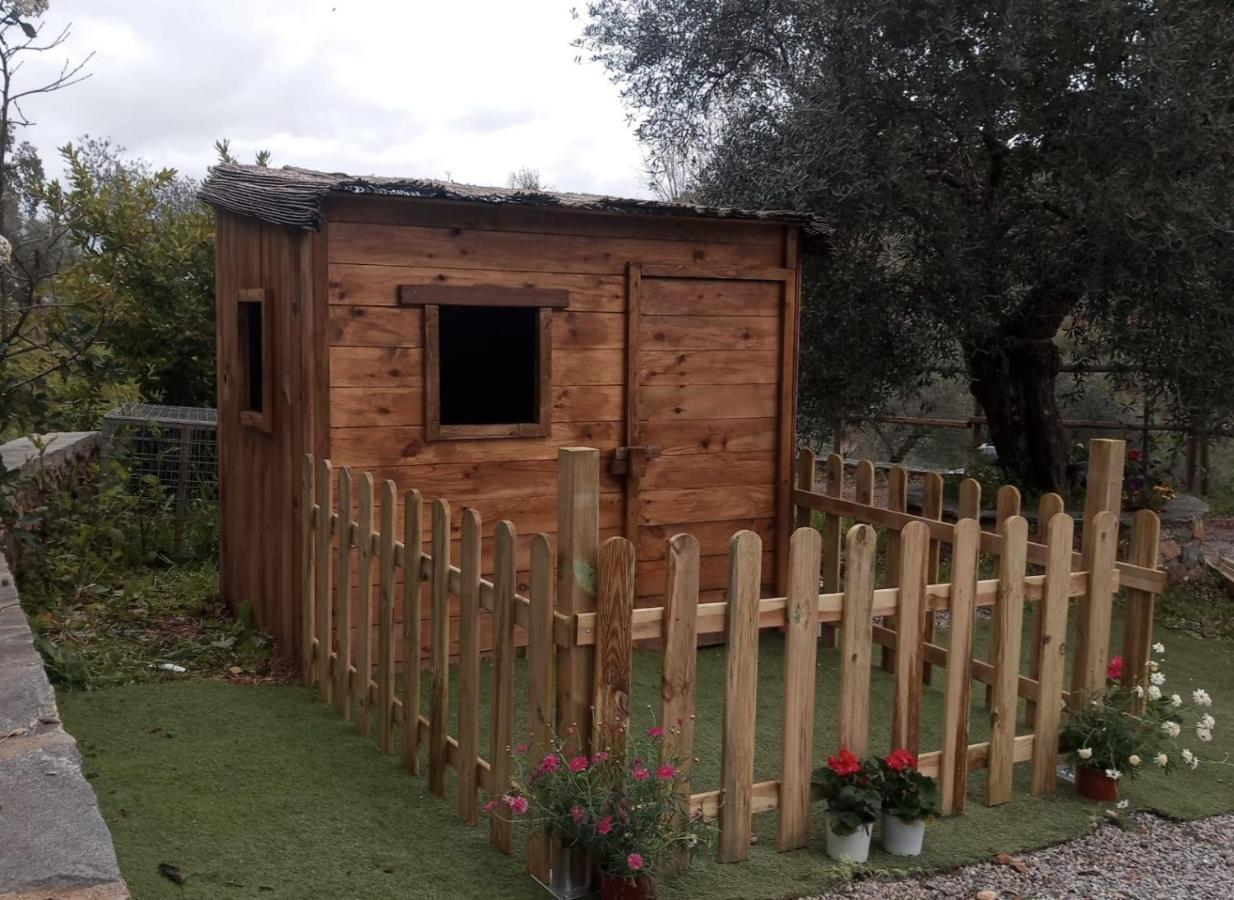 Gasthaus Casa Rural El Bonito Cazalla de la Sierra Exterior foto