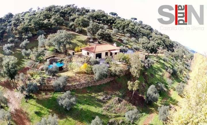 Gasthaus Casa Rural El Bonito Cazalla de la Sierra Exterior foto